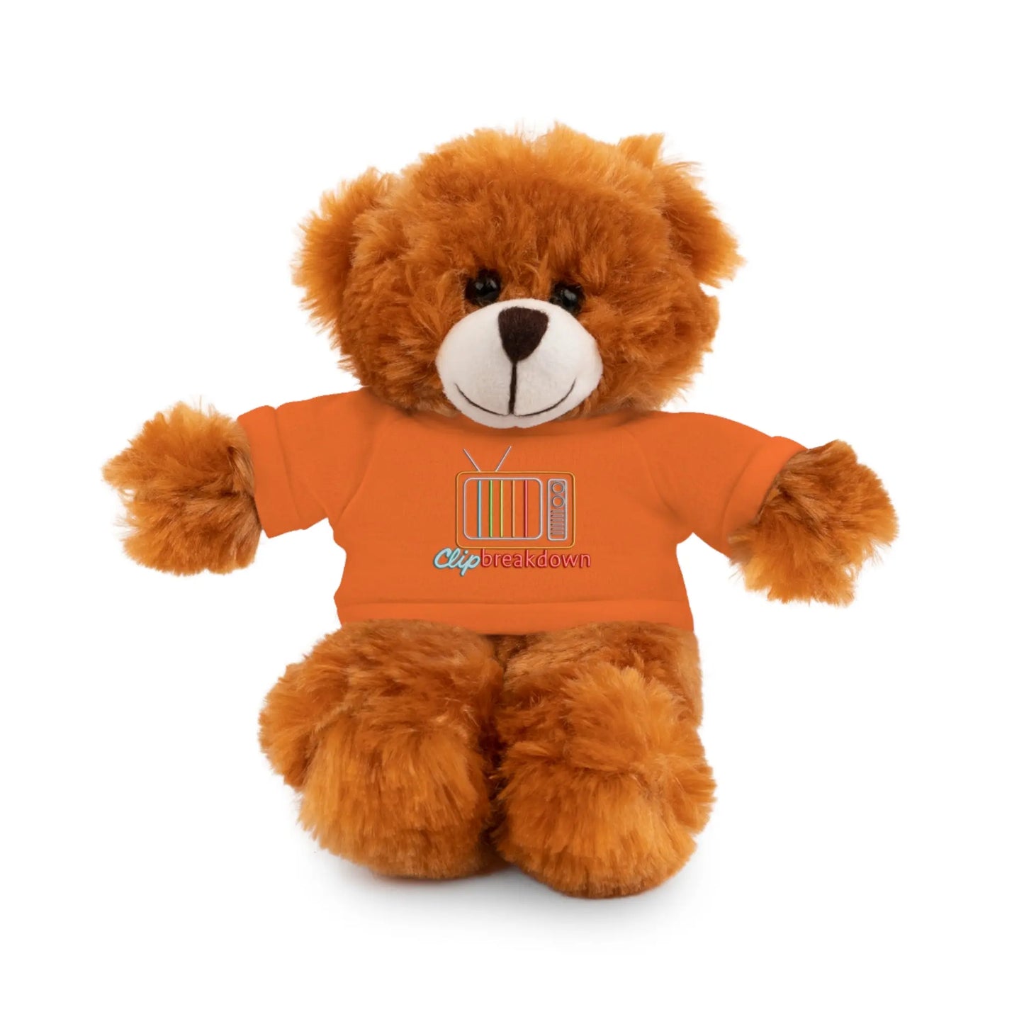 Plushie Stuffed Animals with Clip Breakdown Tee-Shirt 