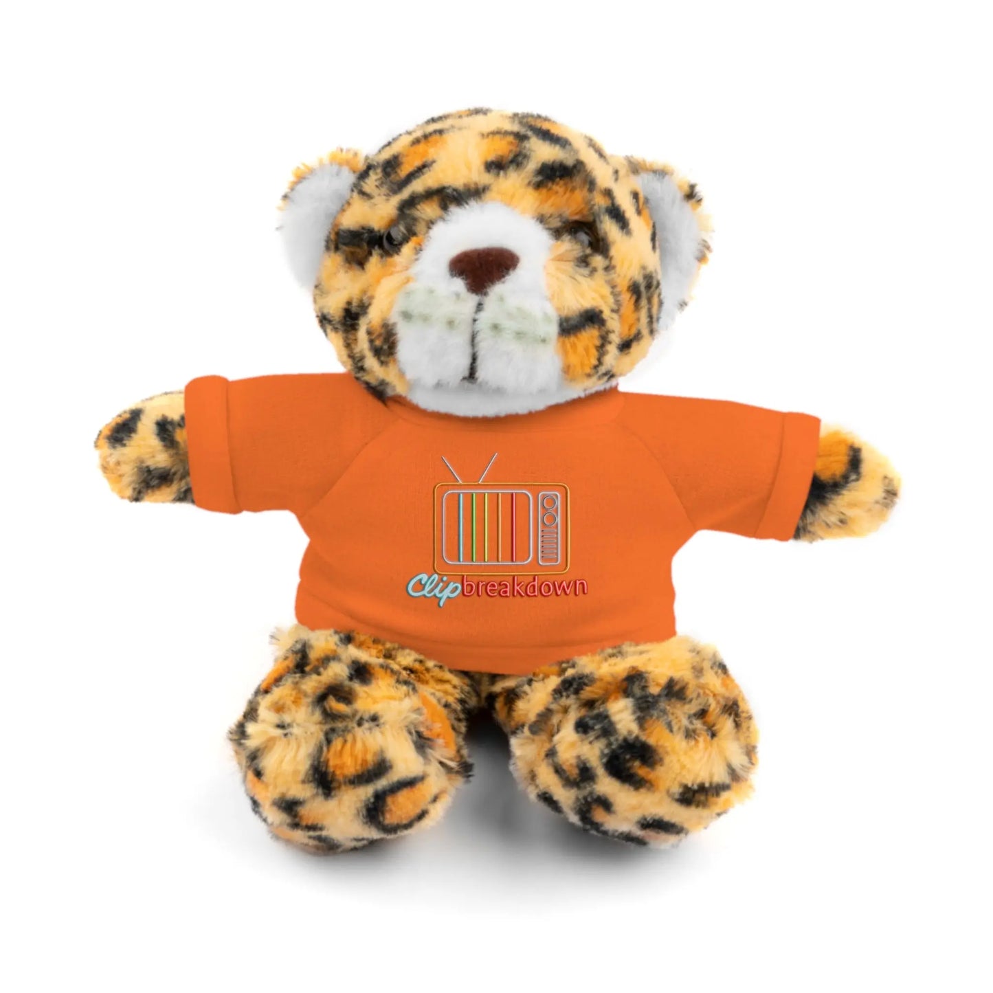 Plushie Stuffed Animals with Clip Breakdown Tee-Shirt 