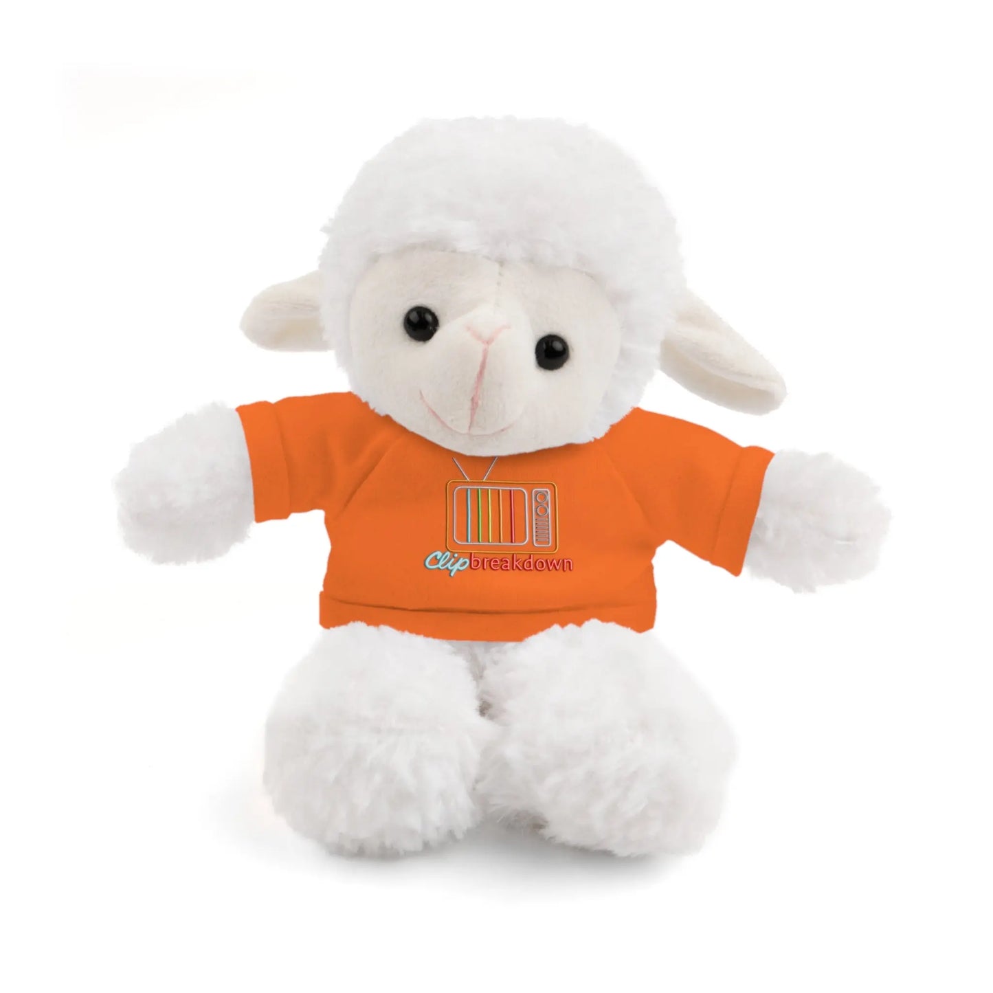 Plushie Stuffed Animals with Clip Breakdown Tee-Shirt 