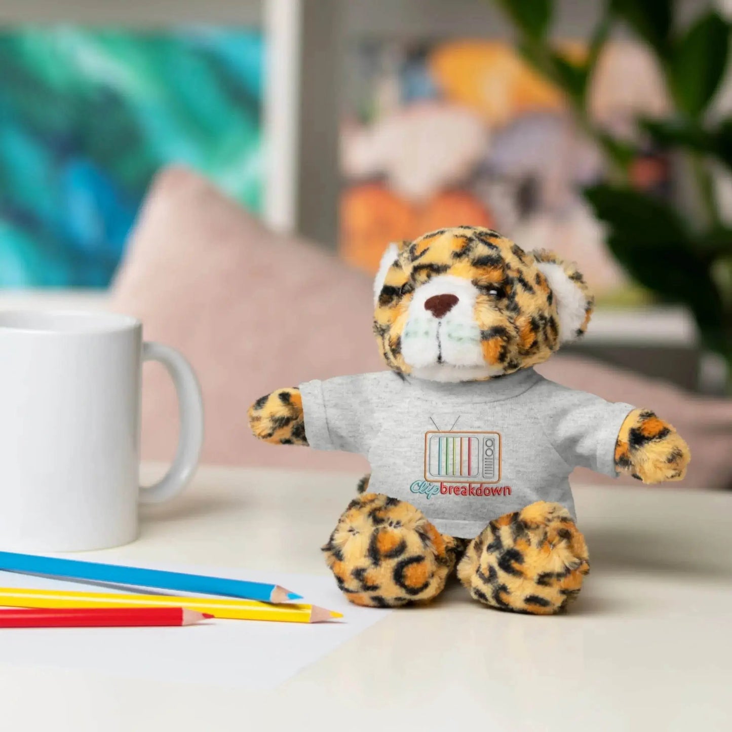 Plushie Stuffed Animals with Clip Breakdown Tee-Shirt - Nick DiRamio