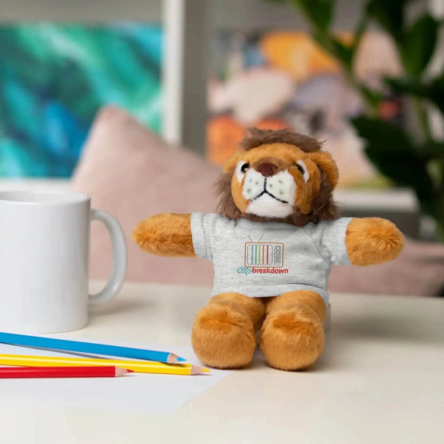 Plushie Stuffed Animals with Clip Breakdown Tee-Shirt - Nick DiRamio