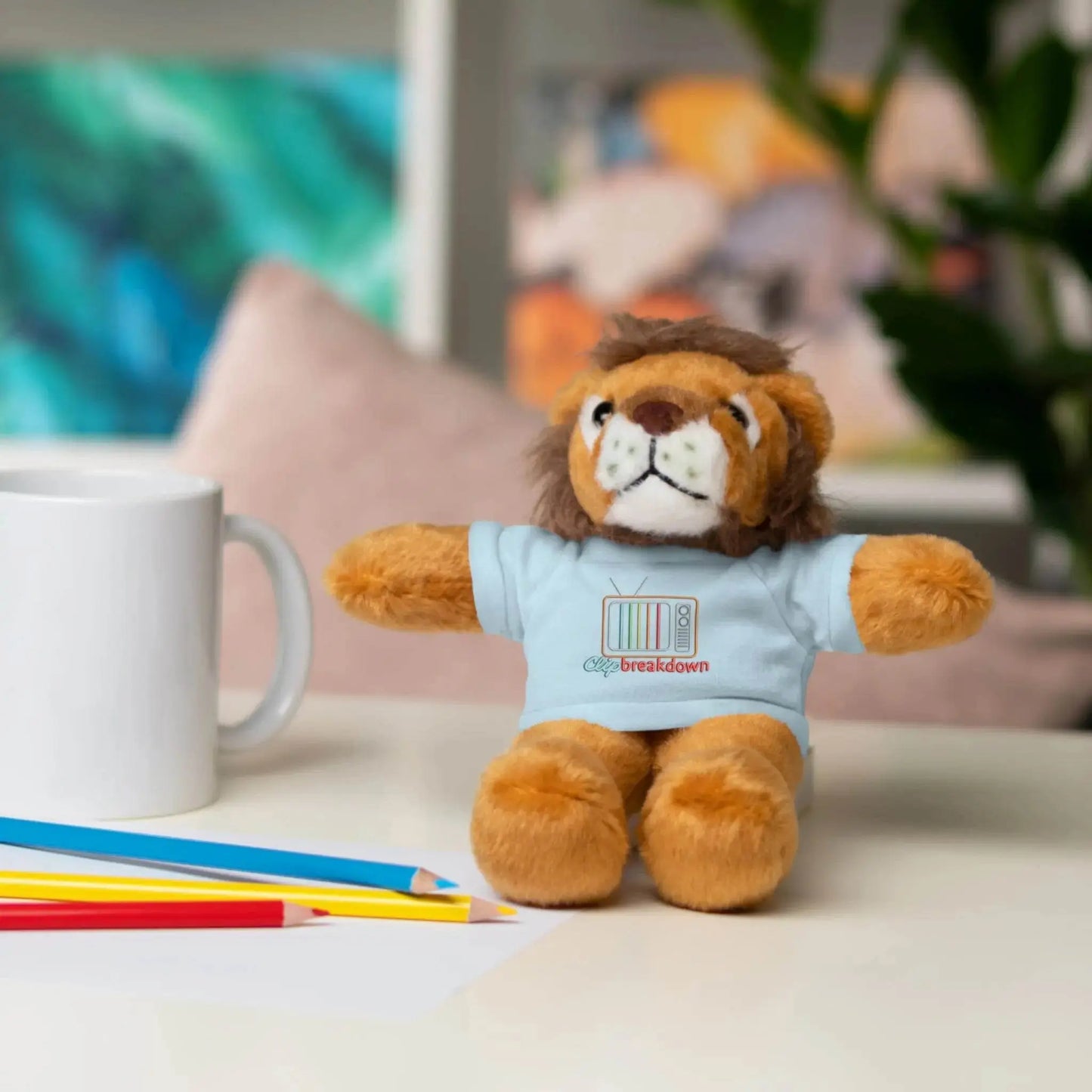 Plushie Stuffed Animals with Clip Breakdown Tee-Shirt - Nick DiRamio