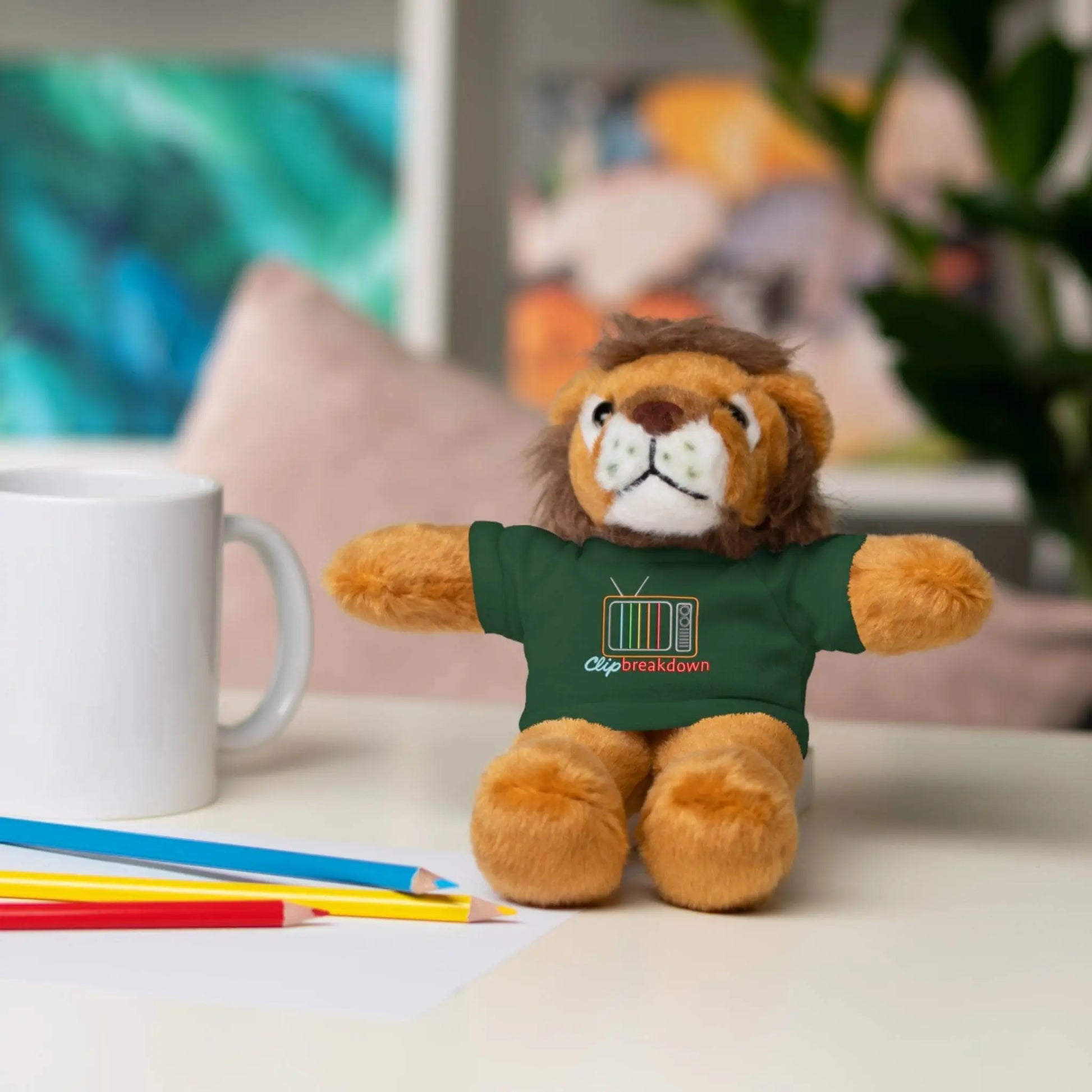 Plushie Stuffed Animals with Clip Breakdown Tee-Shirt - Nick DiRamio