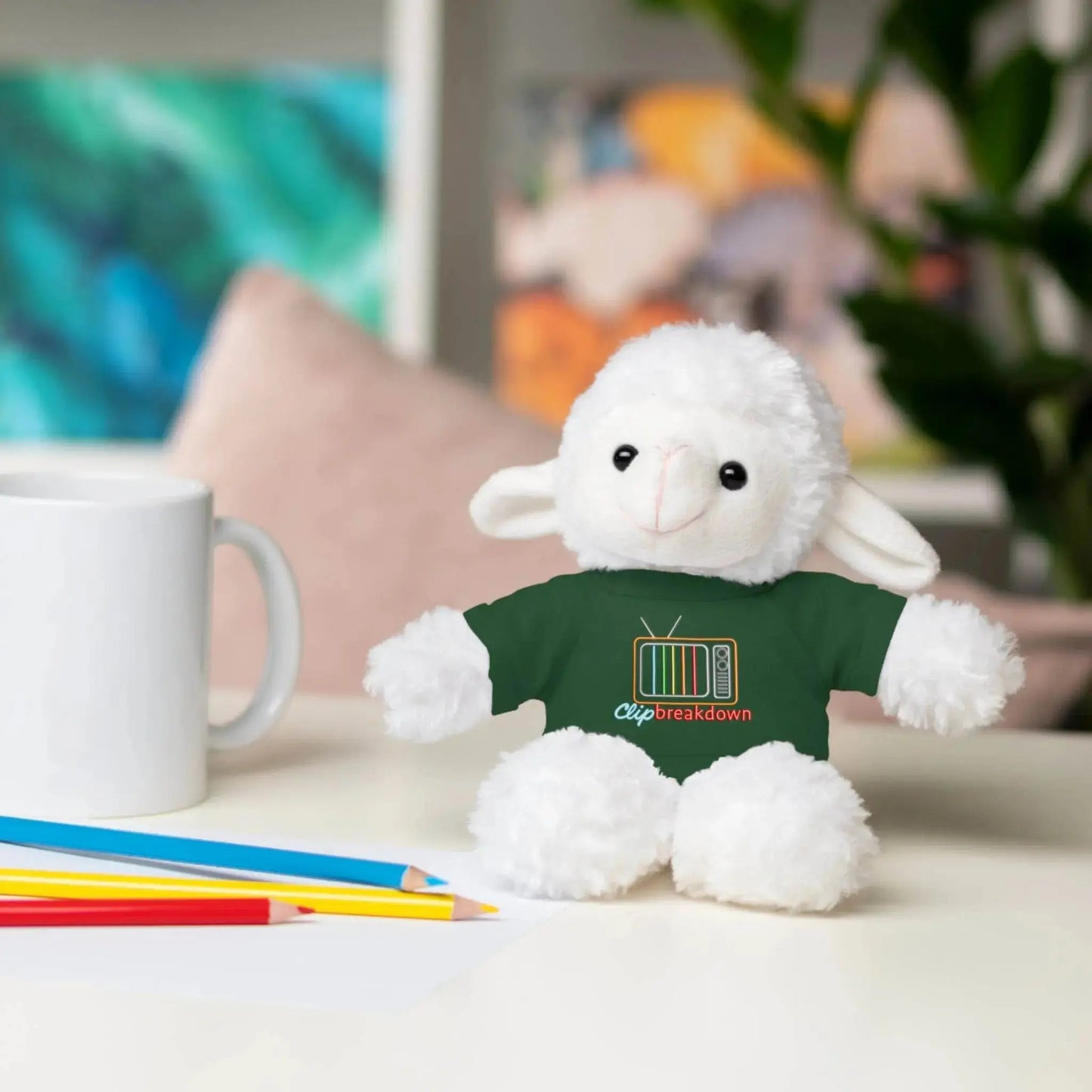 Plushie Stuffed Animals with Clip Breakdown Tee-Shirt - Nick DiRamio