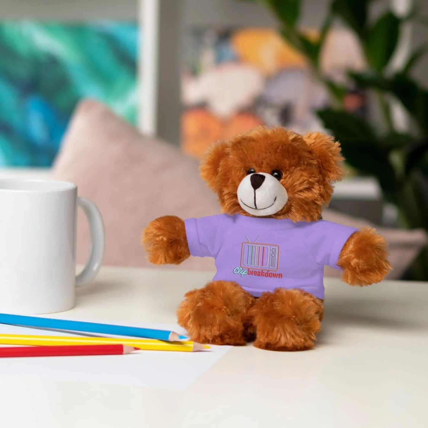 Plushie Stuffed Animals with Clip Breakdown Tee-Shirt - Nick DiRamio