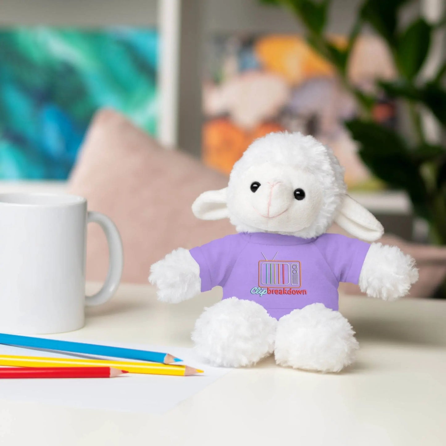 Plushie Stuffed Animals with Clip Breakdown Tee-Shirt - Nick DiRamio