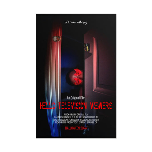 Poster Print - Nick's Signature Greeting Parody Horror Movie Design