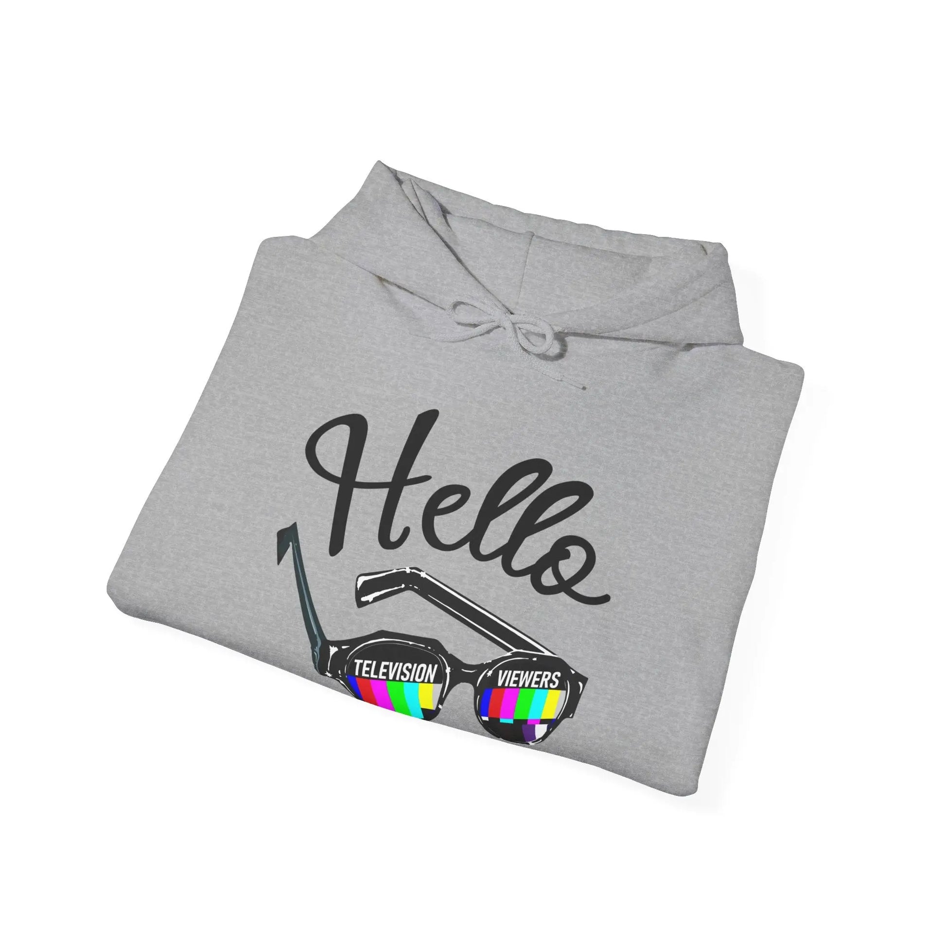 Television Viewer On Air Greeting Hoodie 