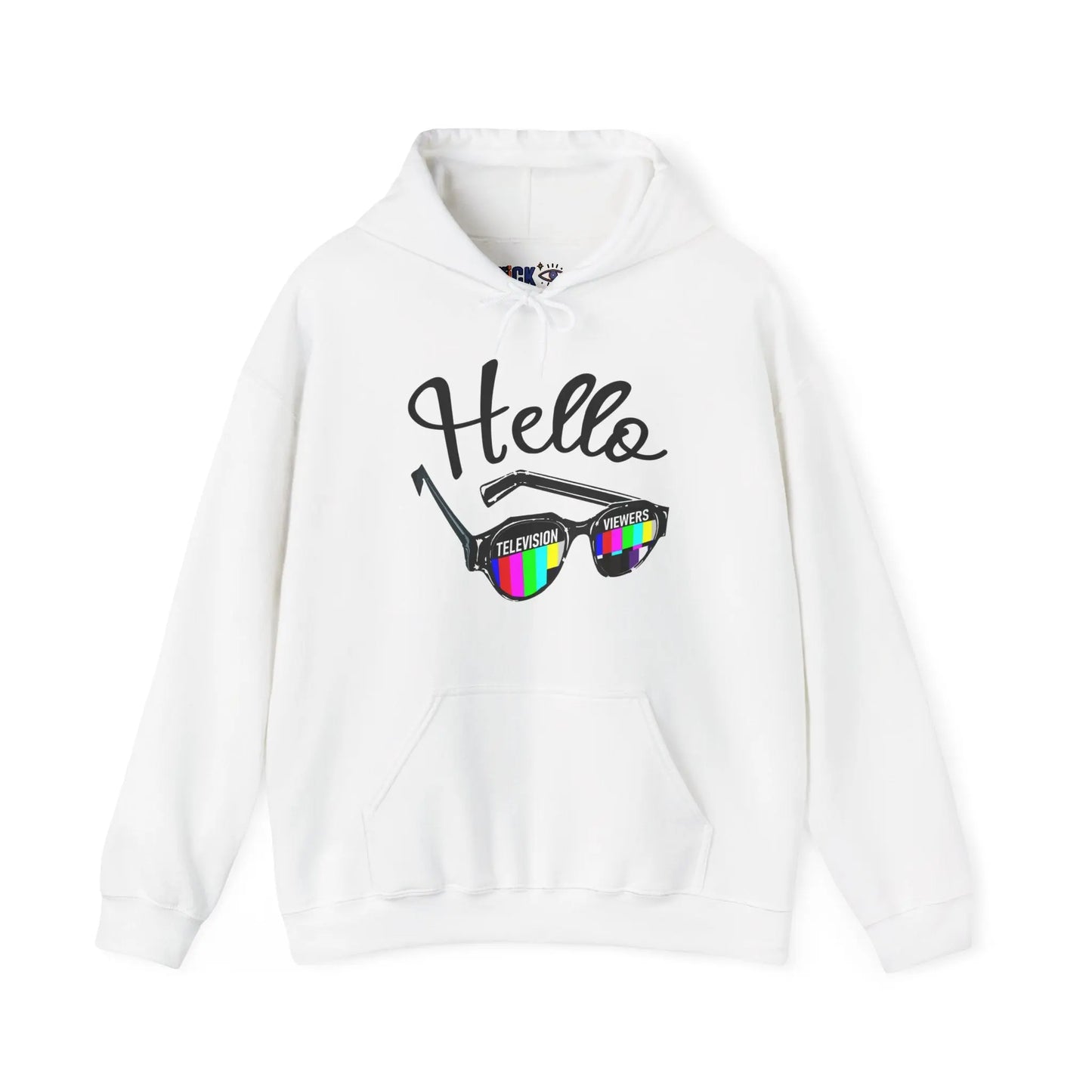 Television Viewer On Air Greeting Hoodie 