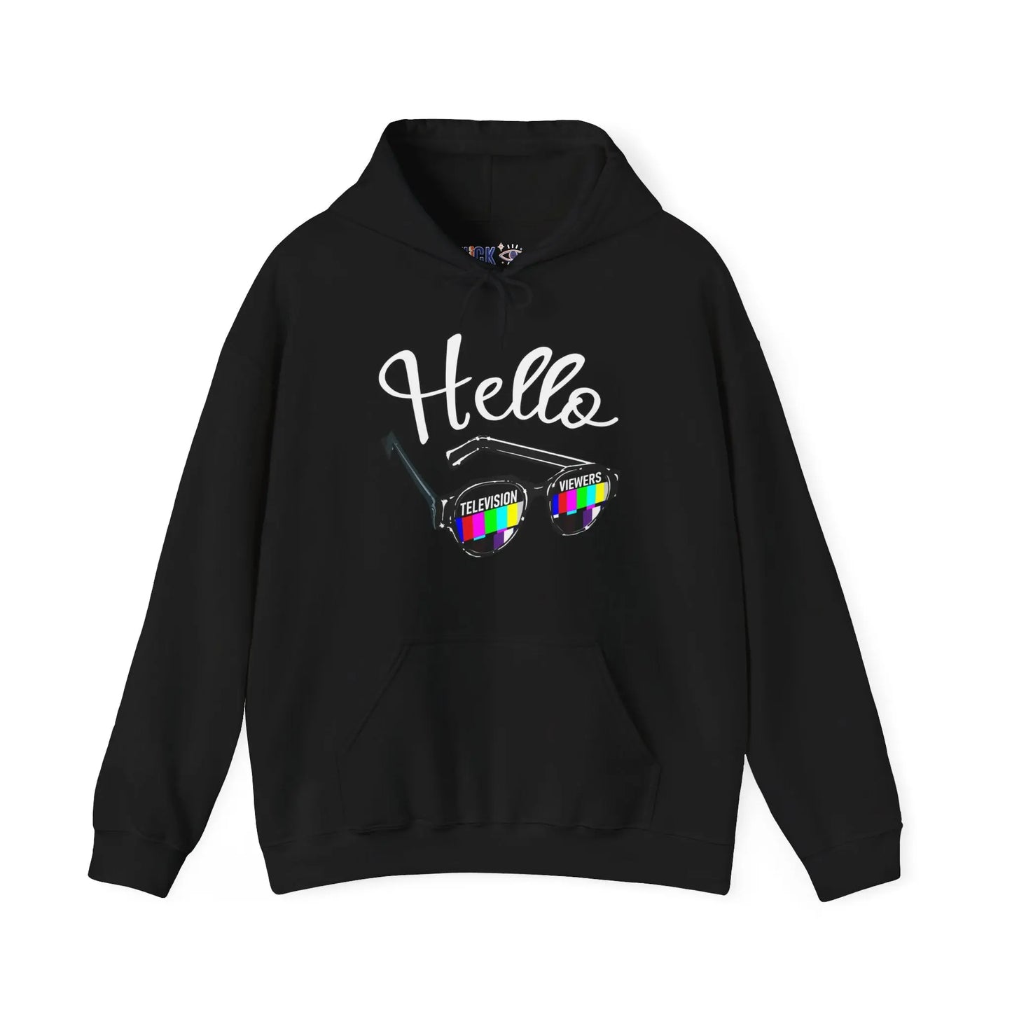 Television Viewer On Air Greeting Hoodie 