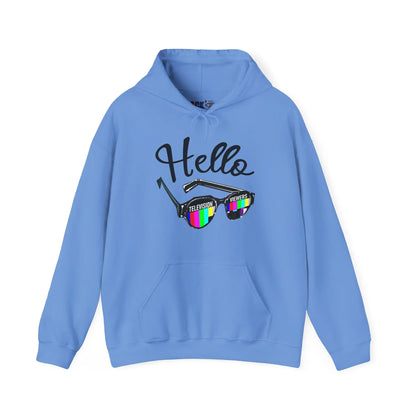 Television Viewer On Air Greeting Hoodie 