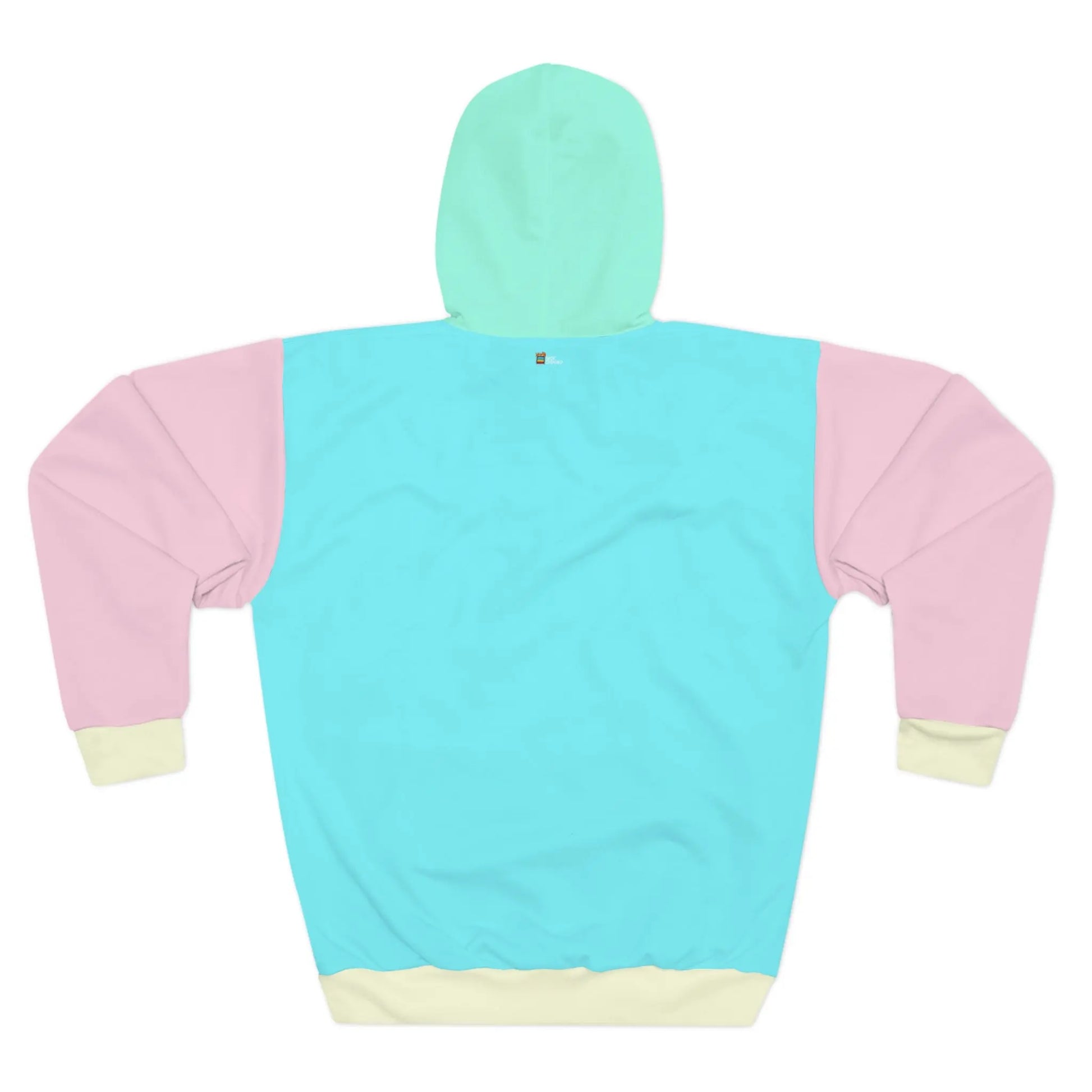 "Toast the Pomeraian" Colorblock Unisex Pullover Hoodie 