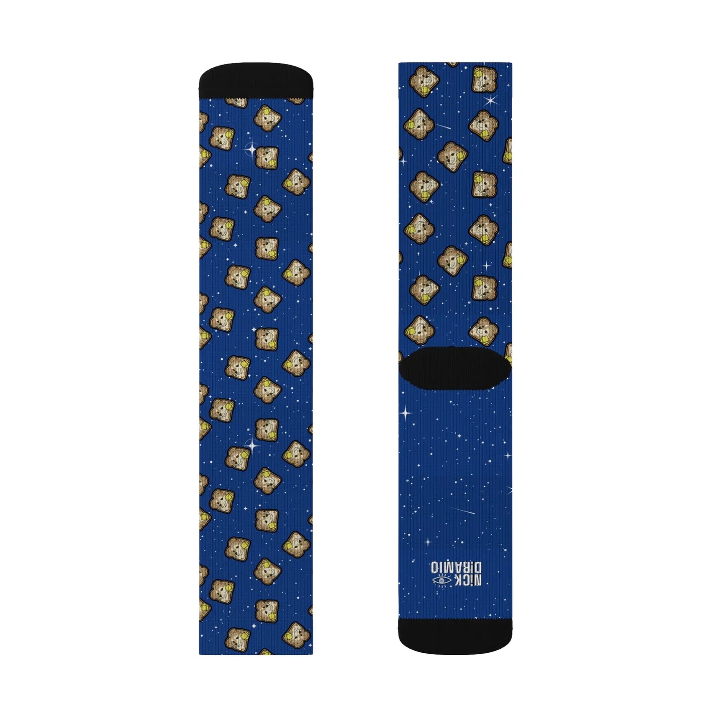 "Toast the Pomeranian” Space Socks