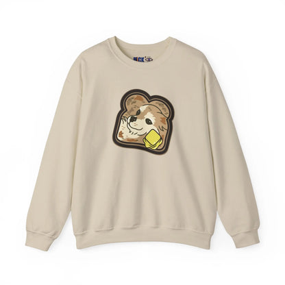 "Toast the Pomeranian" Unisex Crewneck Sweatshirt 