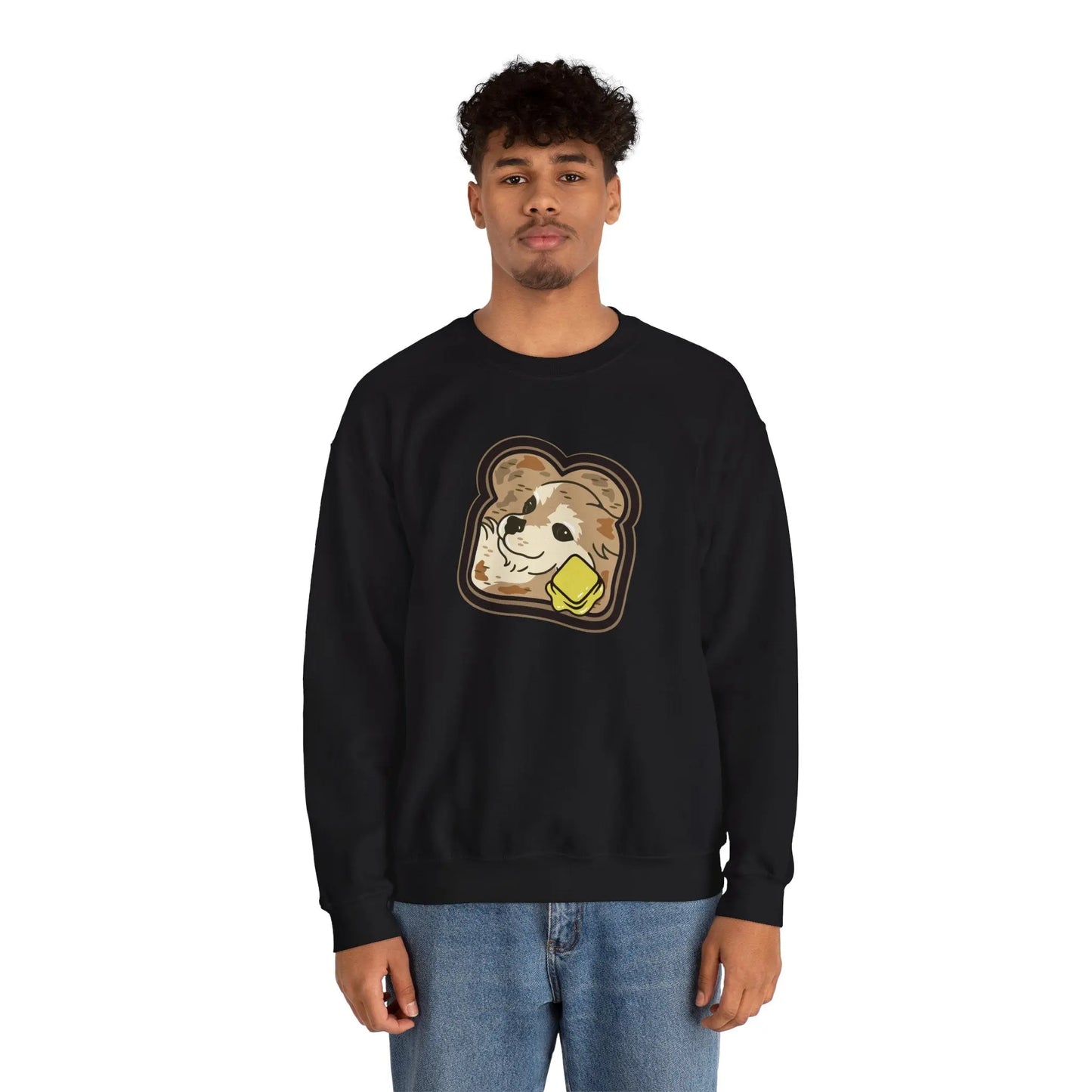 "Toast the Pomeranian" Unisex Crewneck Sweatshirt 