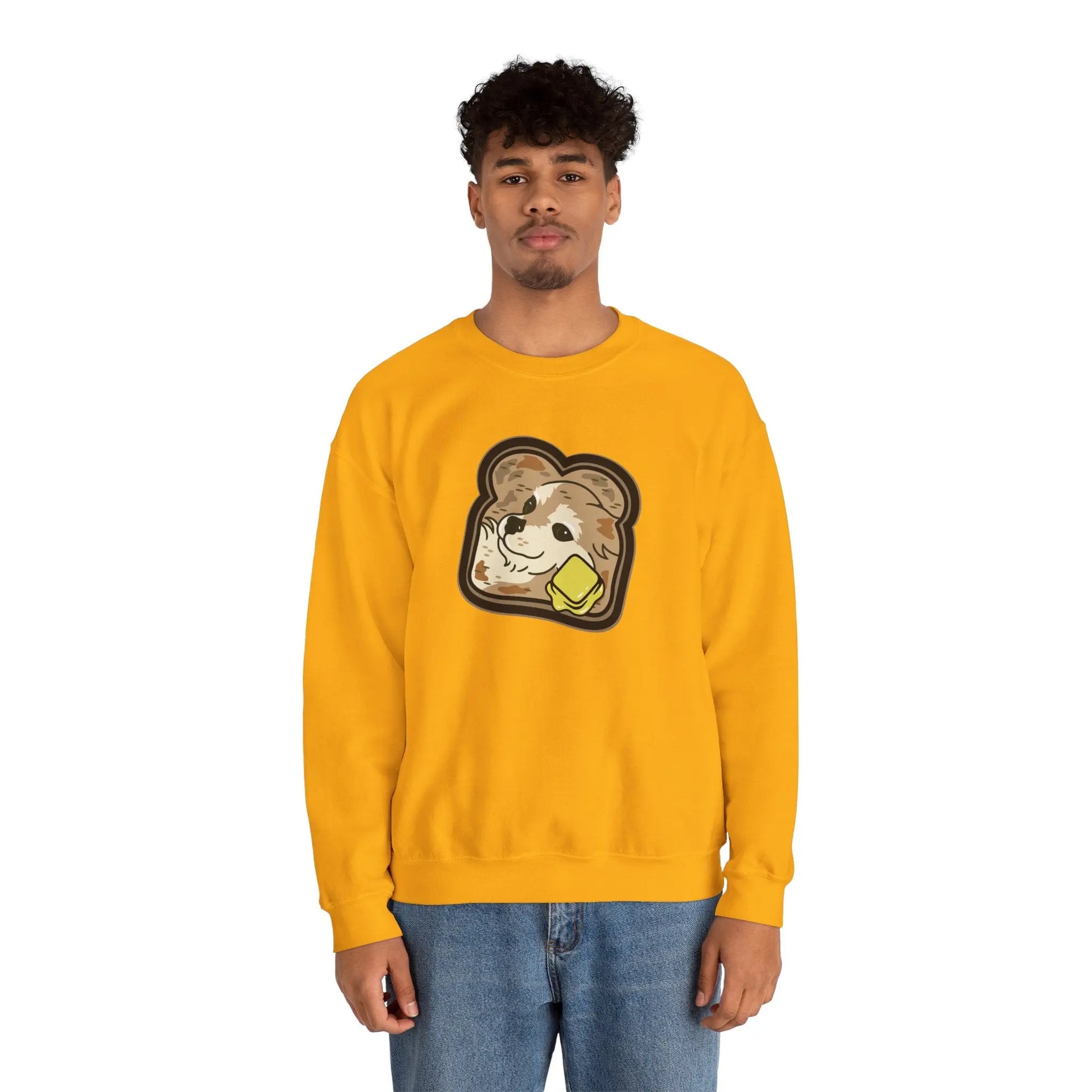 "Toast the Pomeranian" Unisex Crewneck Sweatshirt 