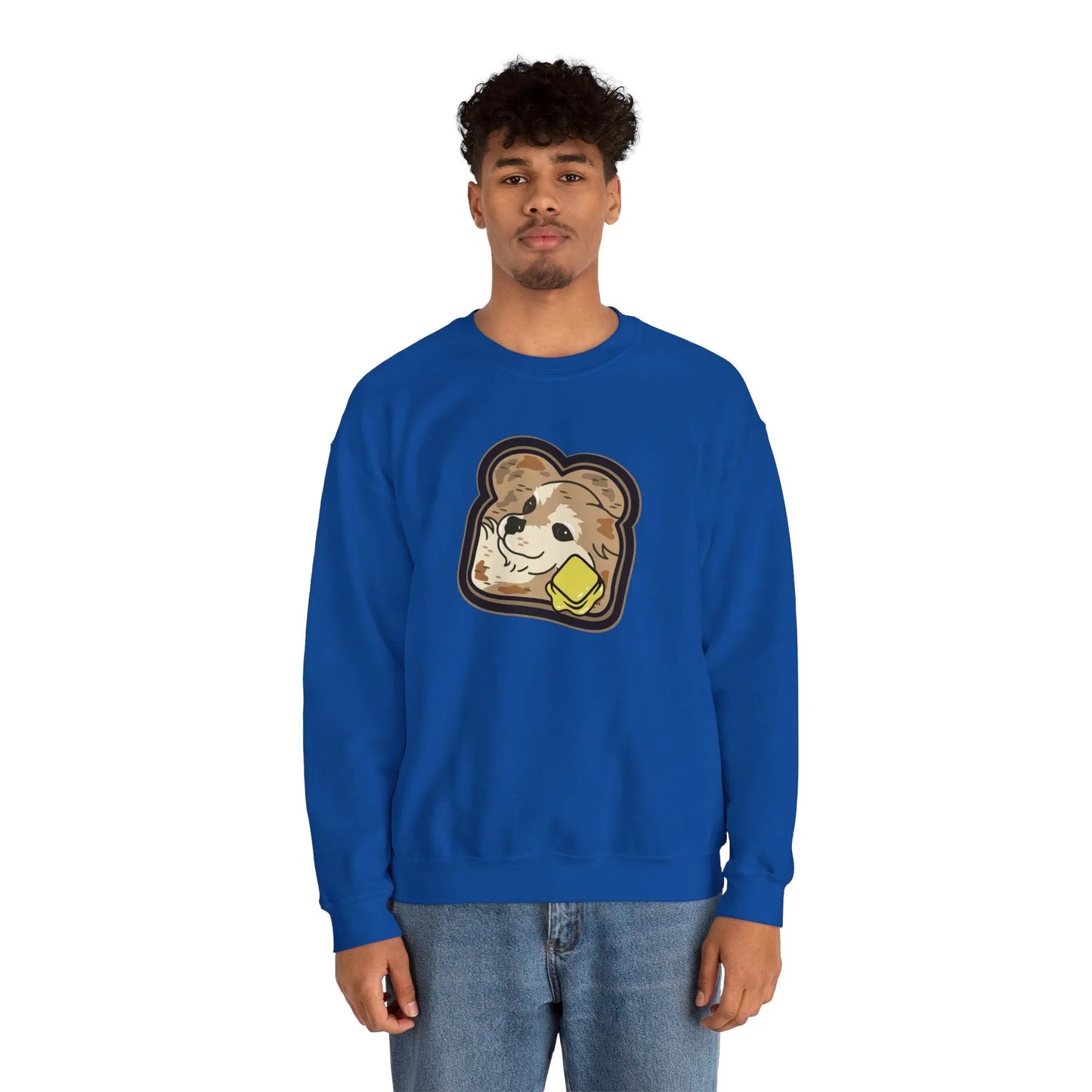 "Toast the Pomeranian" Unisex Crewneck Sweatshirt