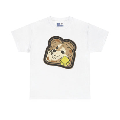 "Toast the Pomeranian" Unisex Heavy Cotton T-Shirt 