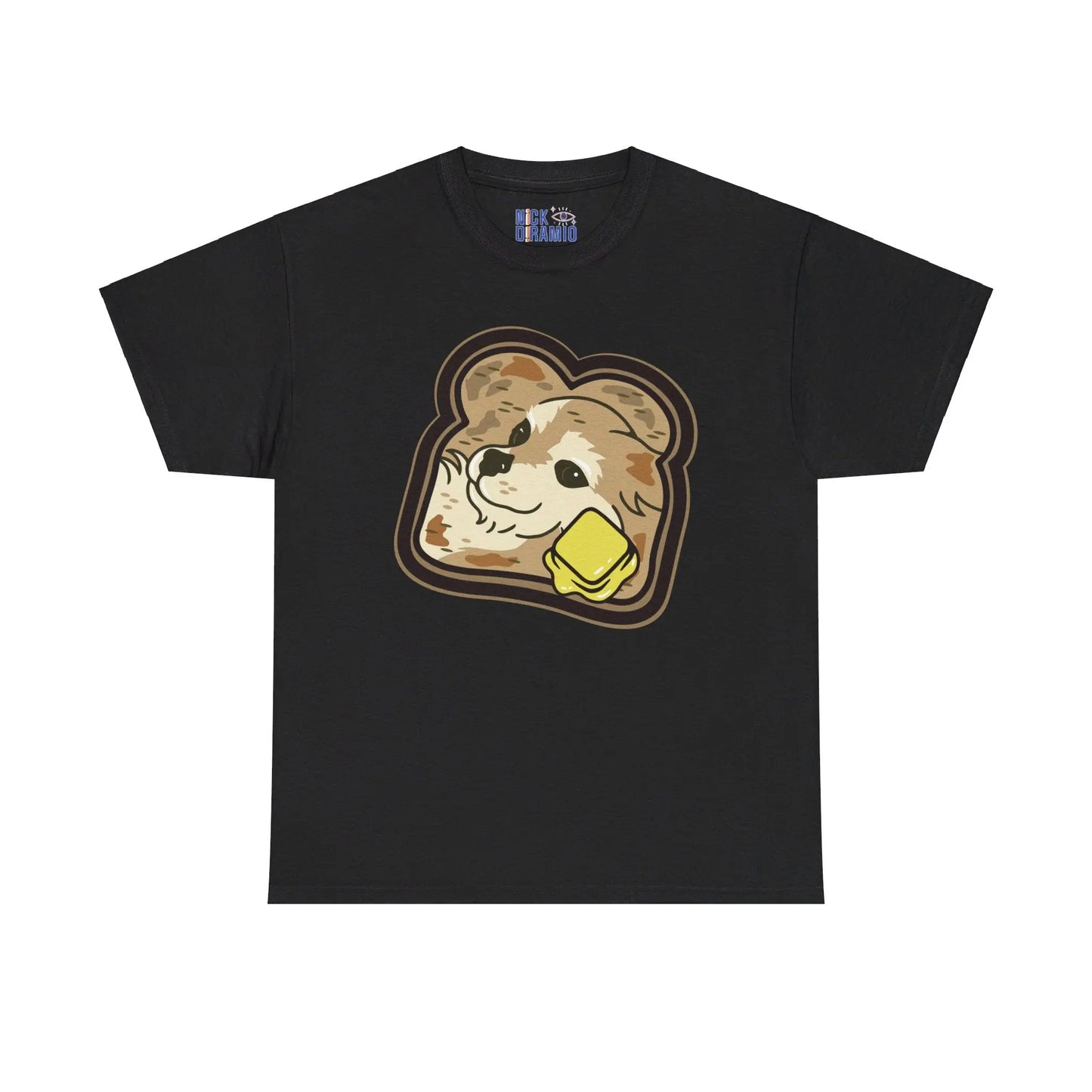 "Toast the Pomeranian" Unisex Heavy Cotton T-Shirt 