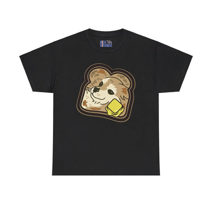 "Toast the Pomeranian" Unisex Heavy Cotton T-Shirt 