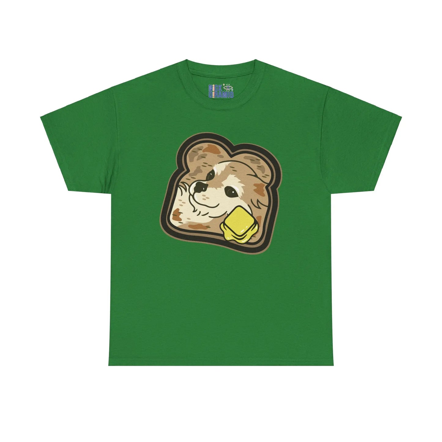 "Toast the Pomeranian" Unisex Heavy Cotton T-Shirt 