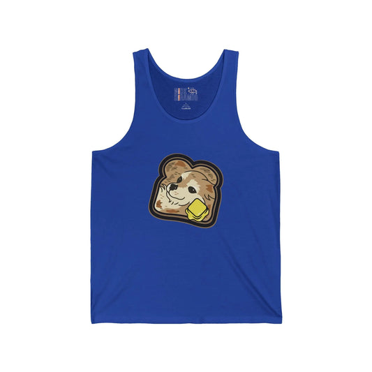 Camiseta unisex de algodón grueso "Toast the Pomeranian"