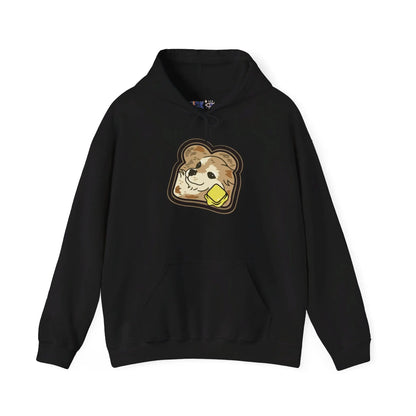 Sudadera con capucha unisex Heavy Blend™ "Toast the Pomeranian"