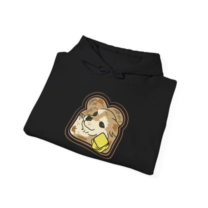 Sudadera con capucha unisex Heavy Blend™ "Toast the Pomeranian"