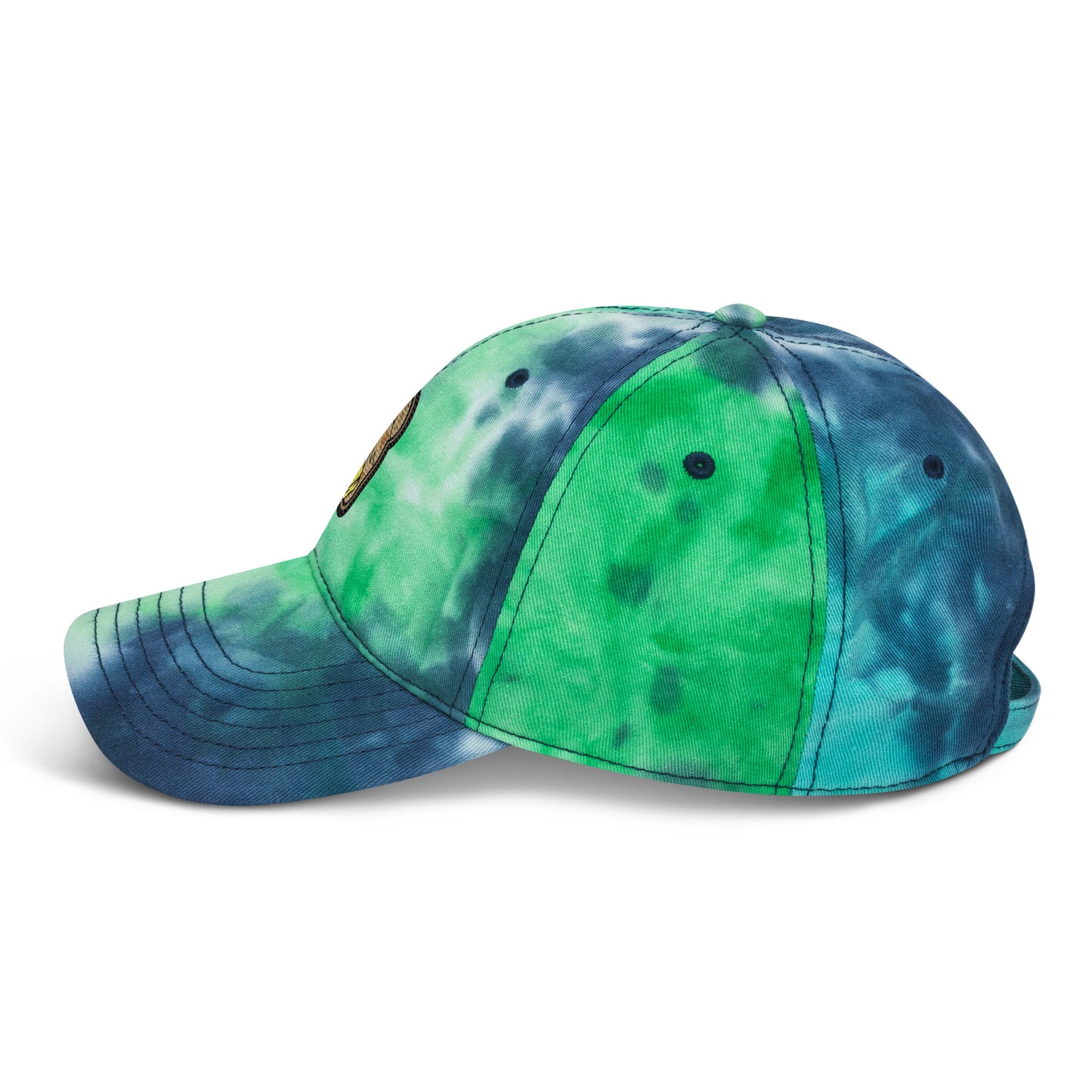 "Toast the Pomeranian" Tie Dye Baseball Hat